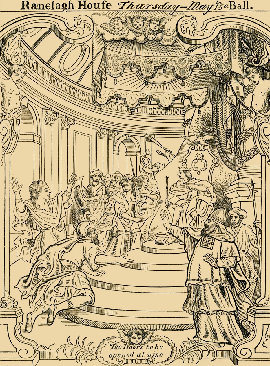 Pozvánka do Ranelagh, c1876. od Unbekannt