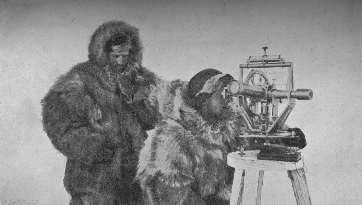 Chronometer-Observation with the Theodolite, c1893-1896, 1897 od Unbekannt