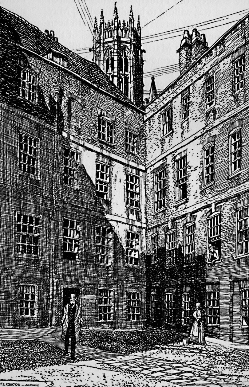 A Corner of Cliffords Inn, 1903 od Unbekannt