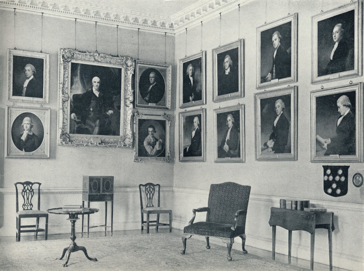 Roh přijímacího pokoje, 1926 od Unbekannt