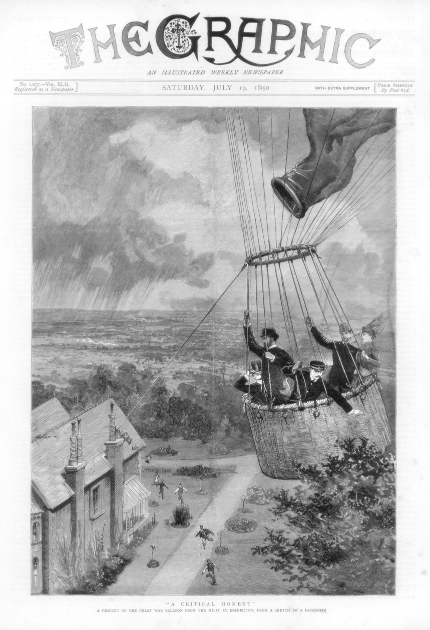 Kritický okamžik, 1890 od Unbekannt