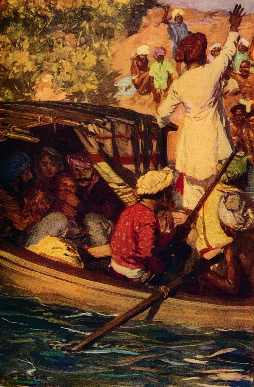 Kritický okamžik, c1857 c1912 od Unbekannt