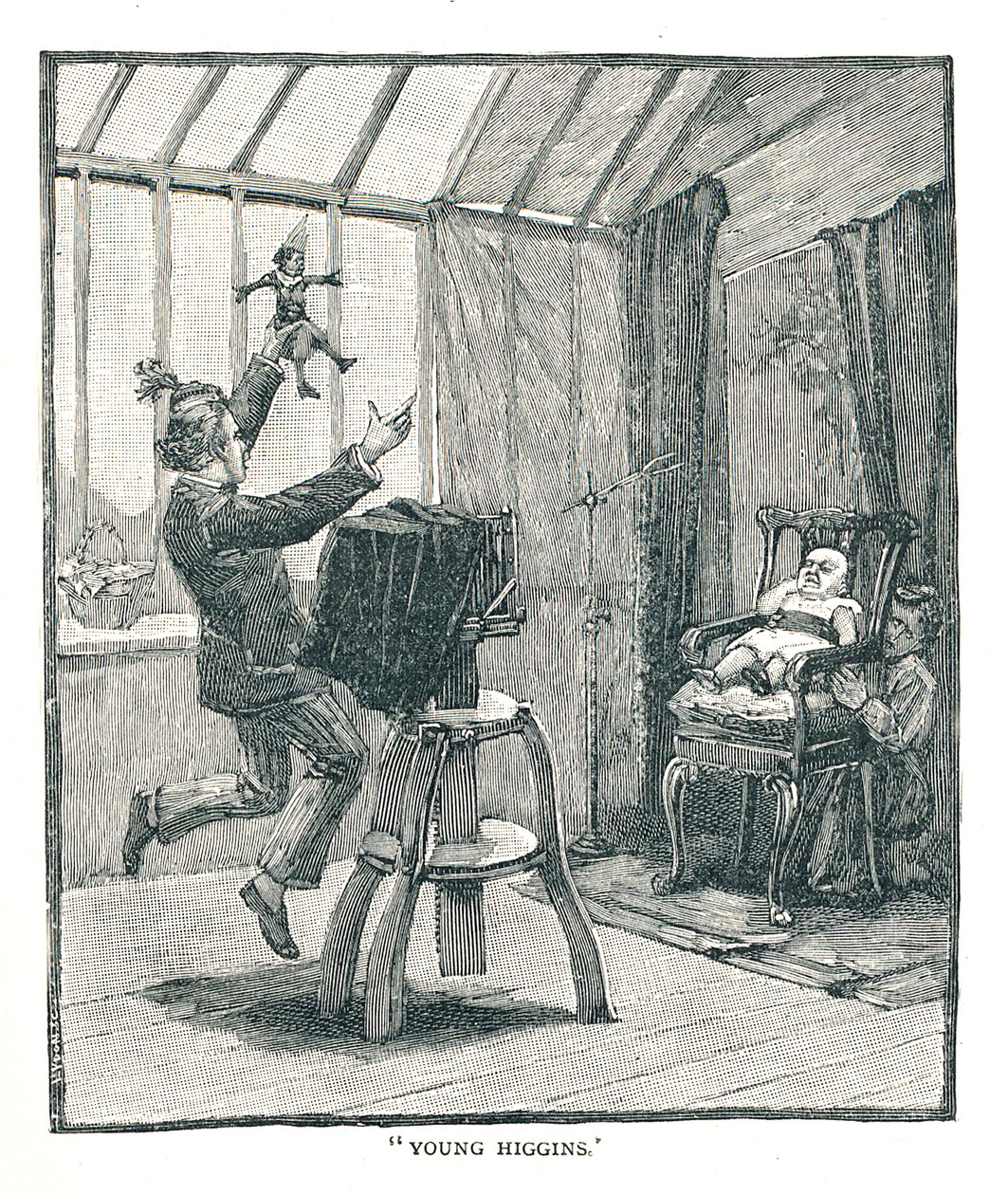 Den s fotografem z východního konce, 1891 od Unbekannt