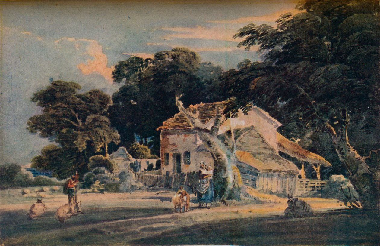 Farma Devonshire, c1798, 1921 od Unbekannt