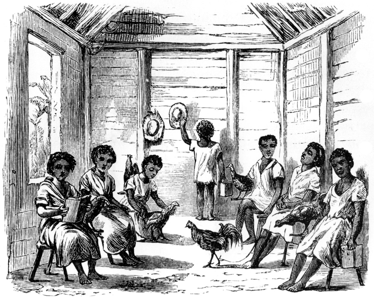 Dominikánská škola, Santo Domingo, 1873 od Unbekannt