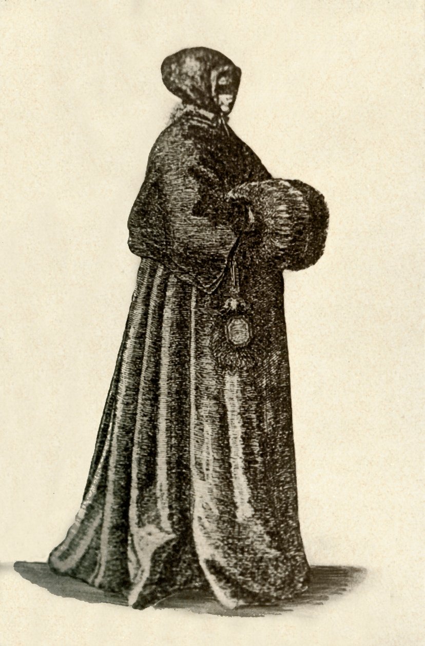 Holanďanka ve venkovních šatech, 1640, 1937. od Unbekannt