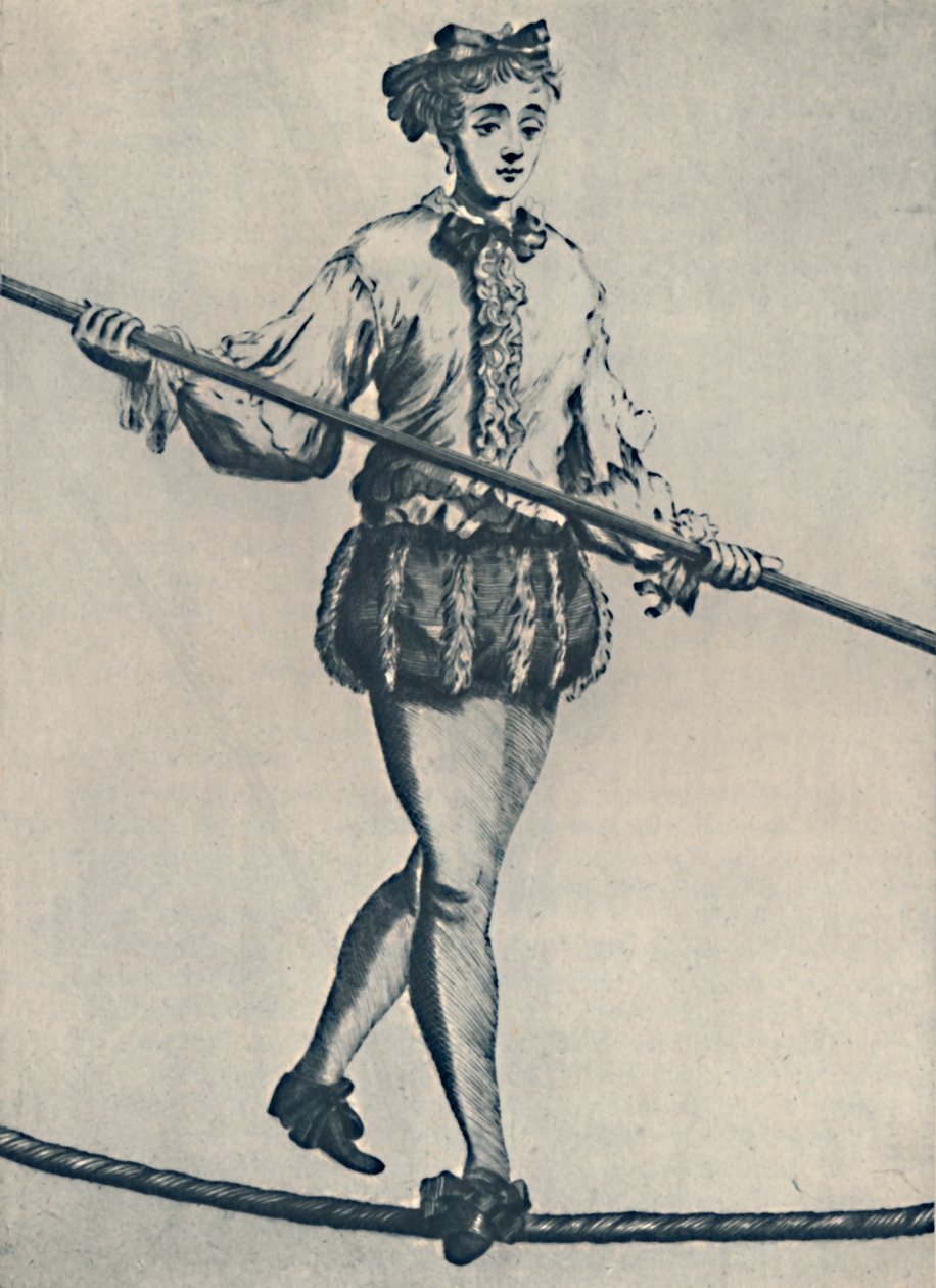 Slavný provazochodec sedmnáctého století, 1942 od Unbekannt