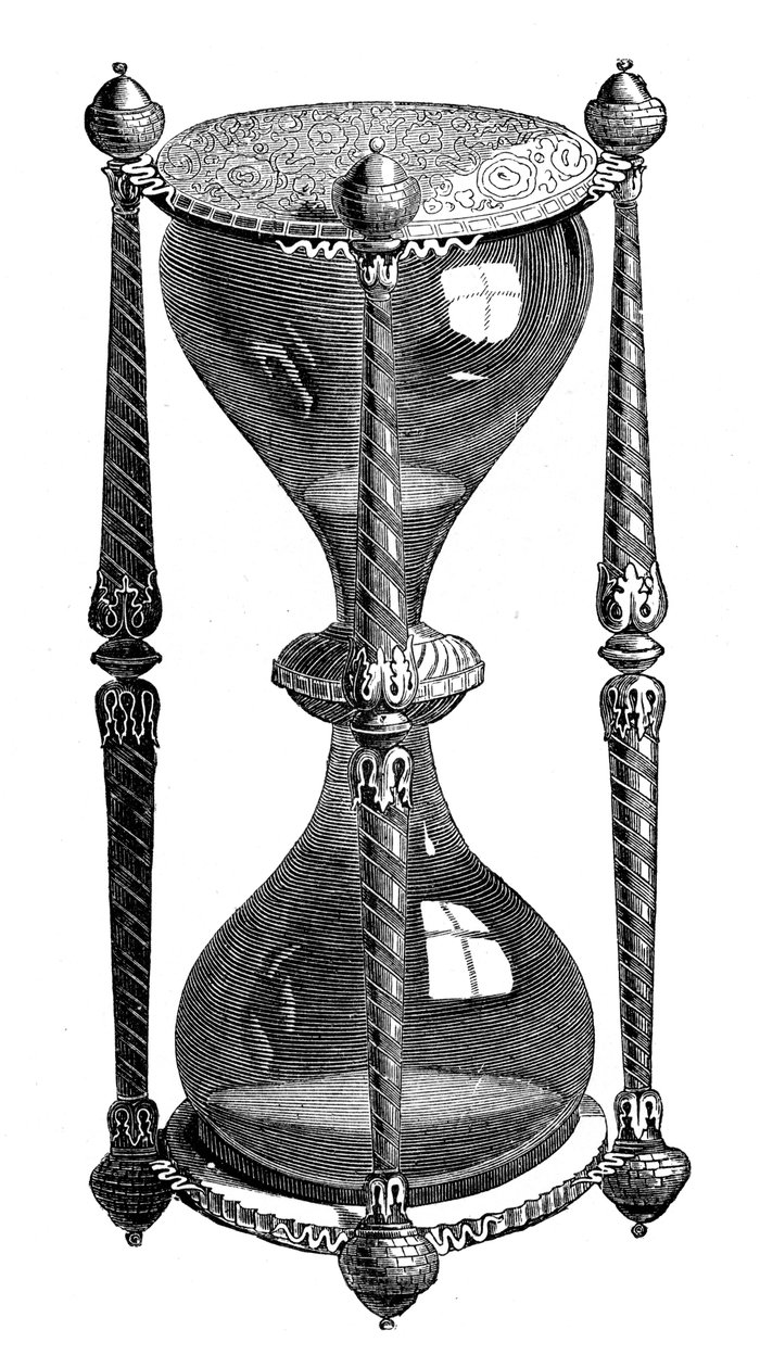 Francouzské přesýpací hodiny, 16. století, 1870 od Unbekannt