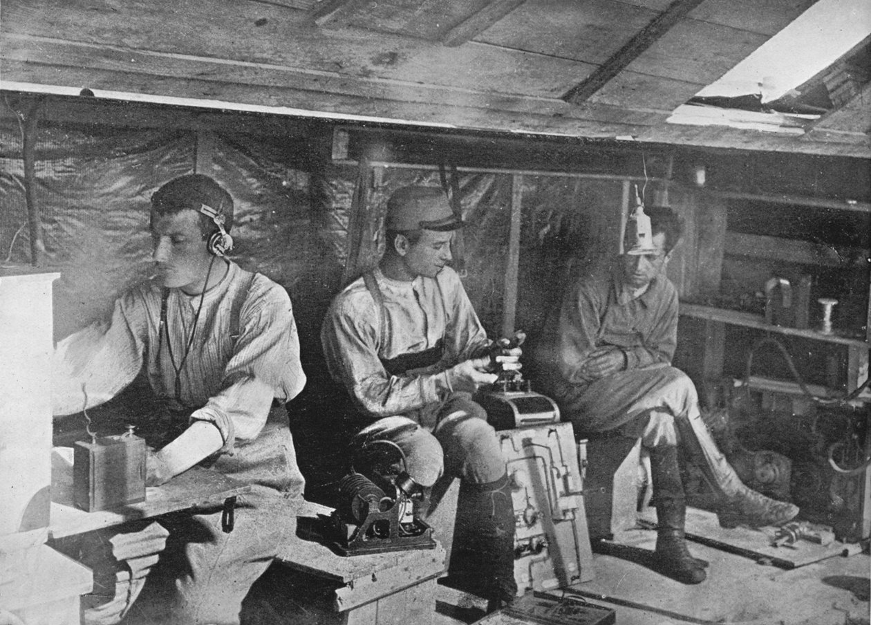 Francouzská telefonní pošta, 1915 od Unbekannt