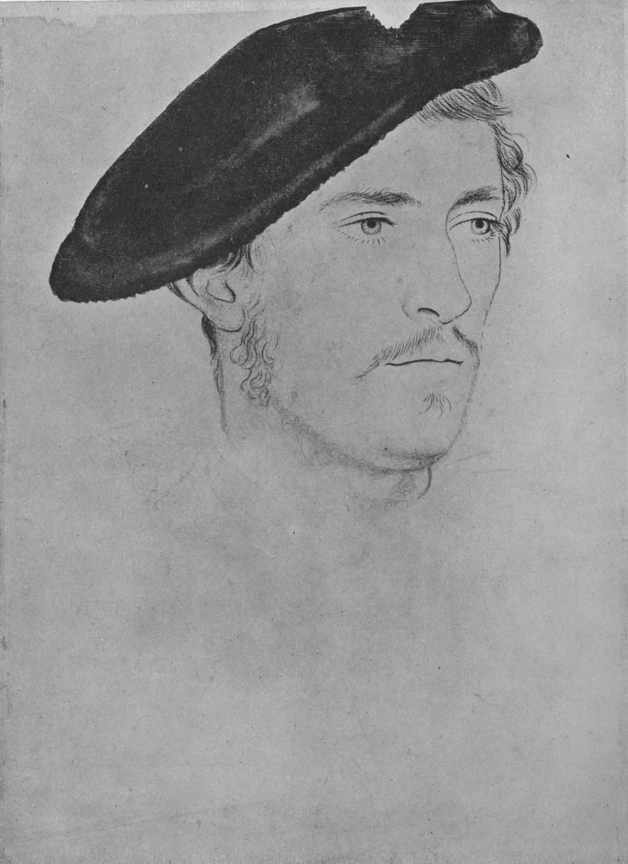 A Gentleman: Unknown Not od Holbeina, 16. století, 1945 od Unbekannt