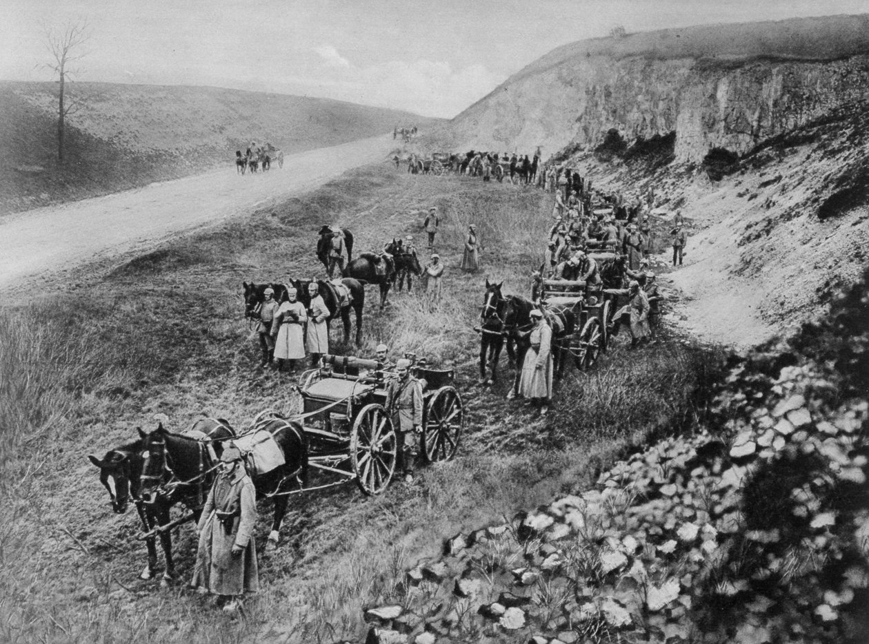 Německá kulometná jednotka, první světová válka, 1915 od Unbekannt
