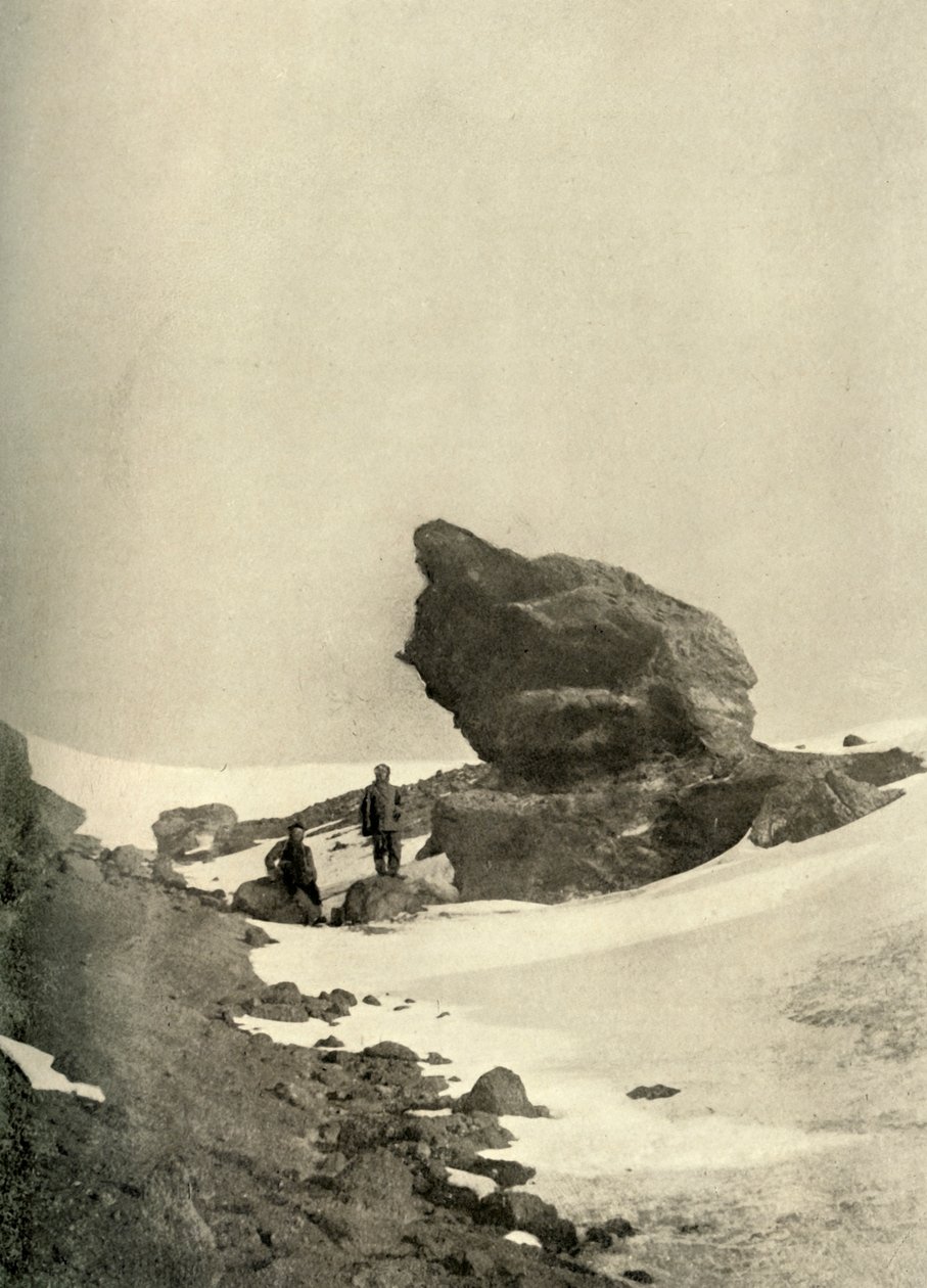 Velký balvan Kenyte blízko zimních čtvrtí, c1908, 1909. od Unbekannt