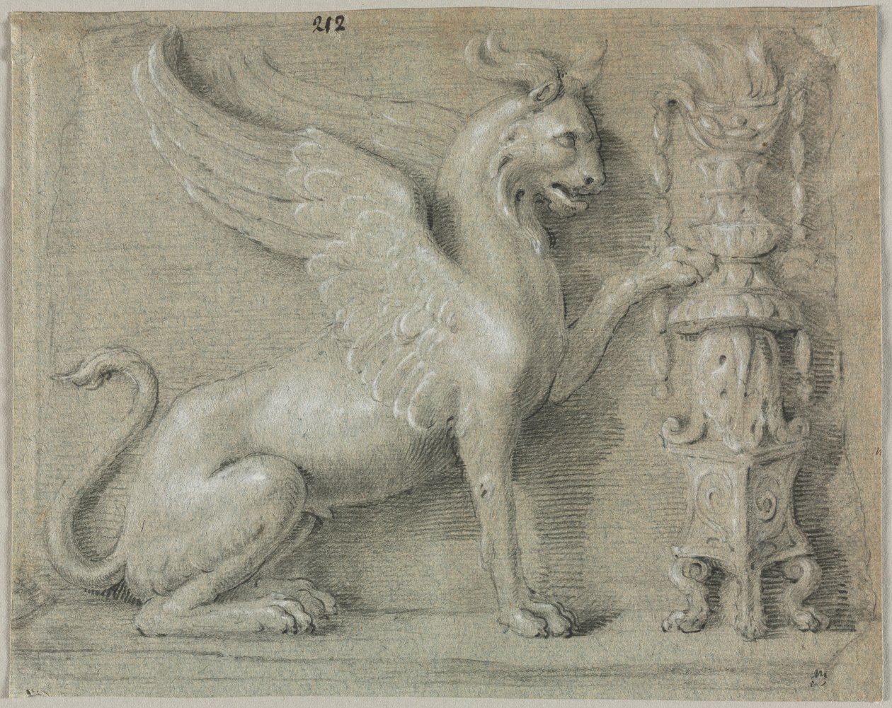 Griffin Relief, 1700s. od Unbekannt