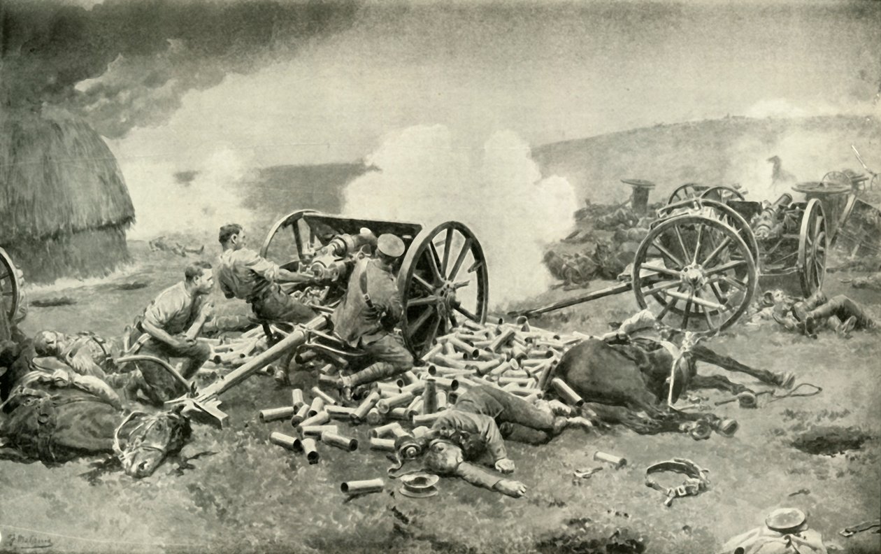 Heroic Dein of the Royal Horse Artillery u Compiègne, 1919. od Unbekannt