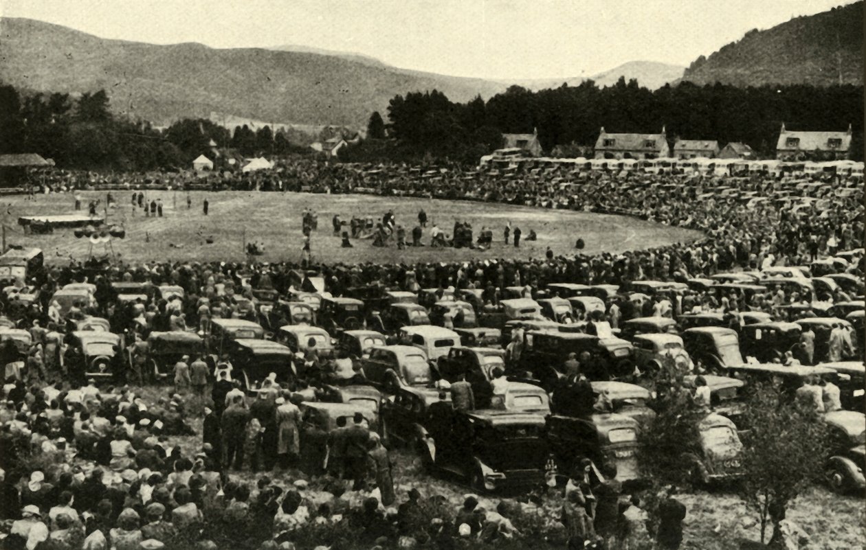 Highland Gathering v Braemar, c1948. od Unbekannt