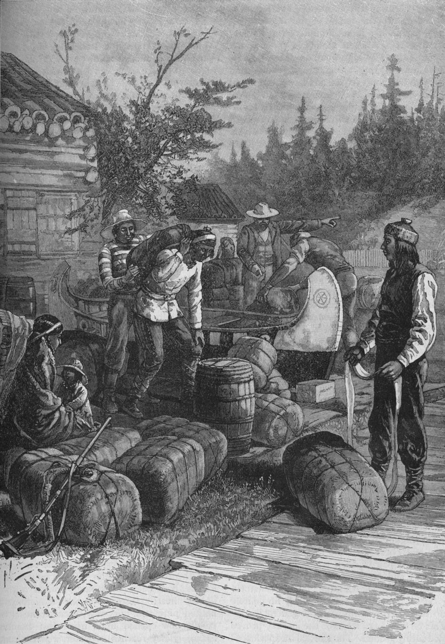 A Hudson Bay Companys Post, 1902 od Unbekannt