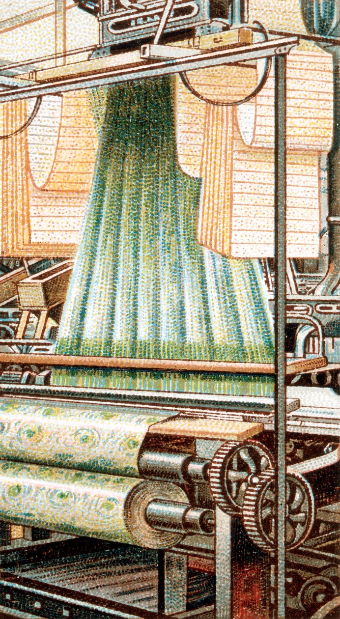 Jacquard Loom, 1915 od Unbekannt