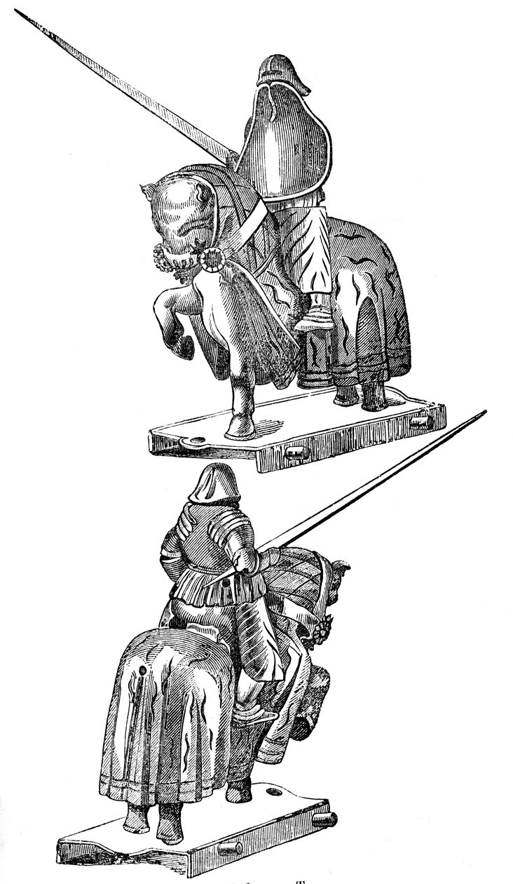 A Justing Toy, 1833 od Unbekannt