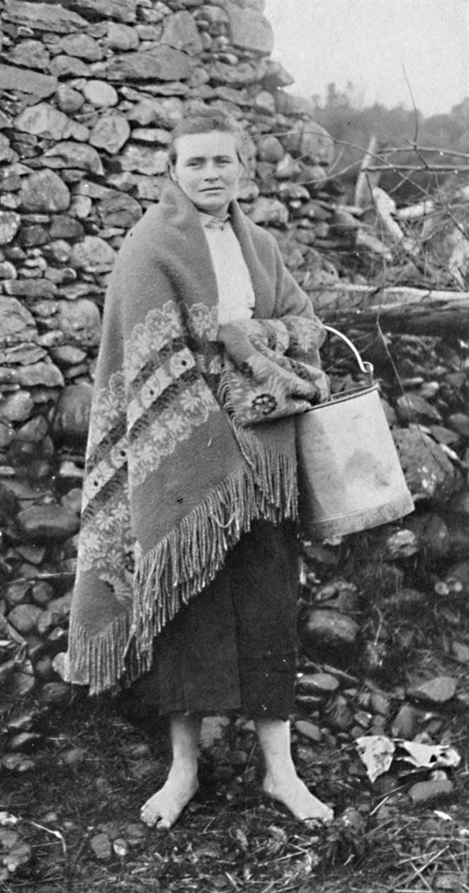 Rolnická dívka z Killarney, Irsko, 1912 od Unbekannt