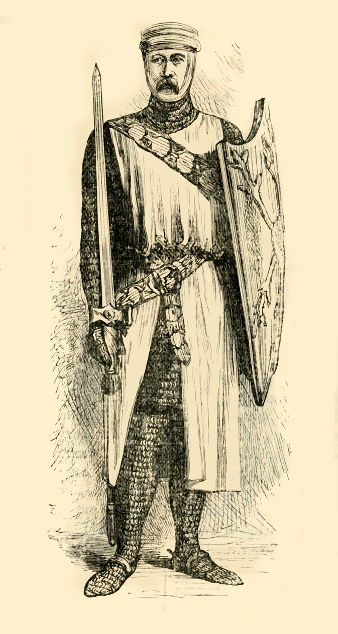 Templářský rytíř, 1890. od Unbekannt