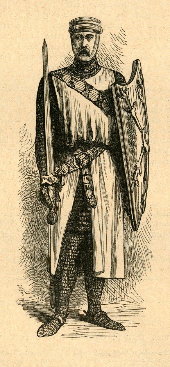 Templářský rytíř, 1897. od Unbekannt