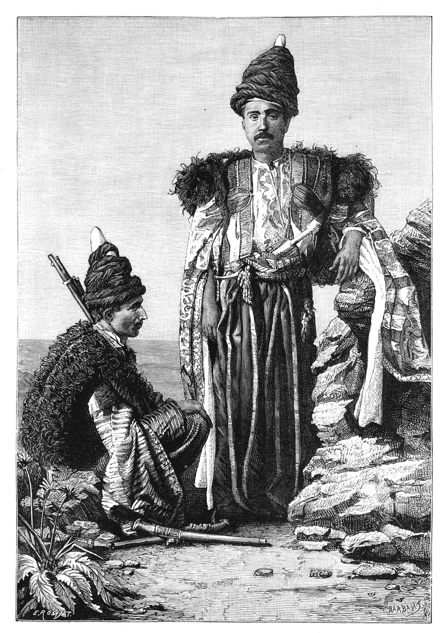 Kurdští pánové, 1895 od Unbekannt