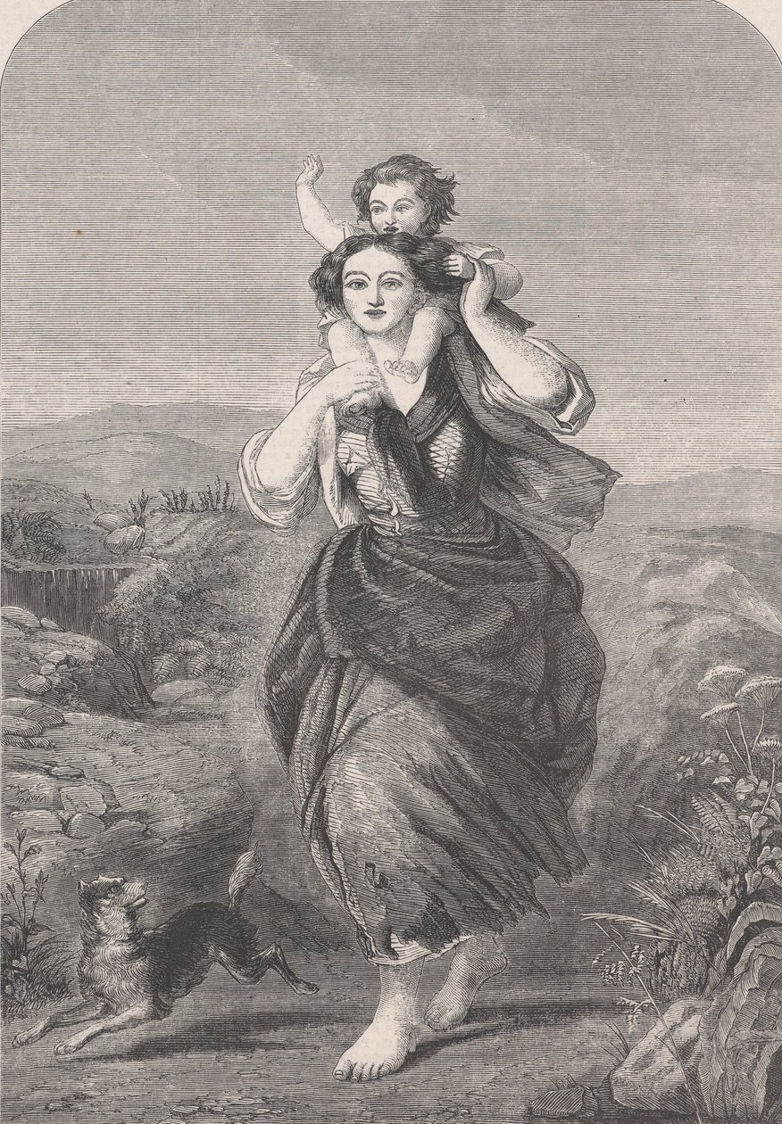 A Labor of Love, z Illustrated London News, 24. března 1860. od Unbekannt