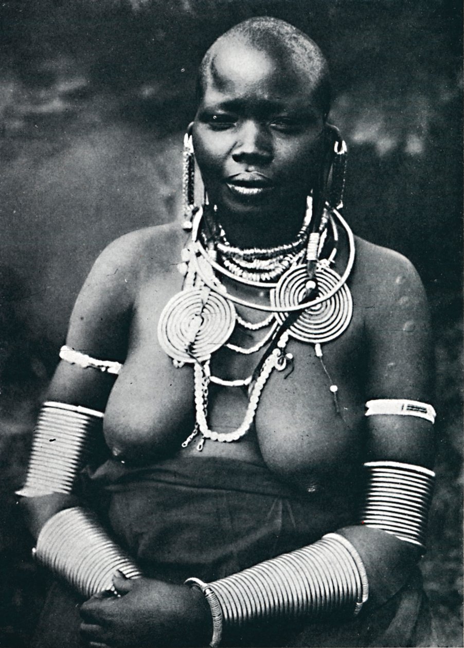 Masajská matrona, 1912 od Unbekannt
