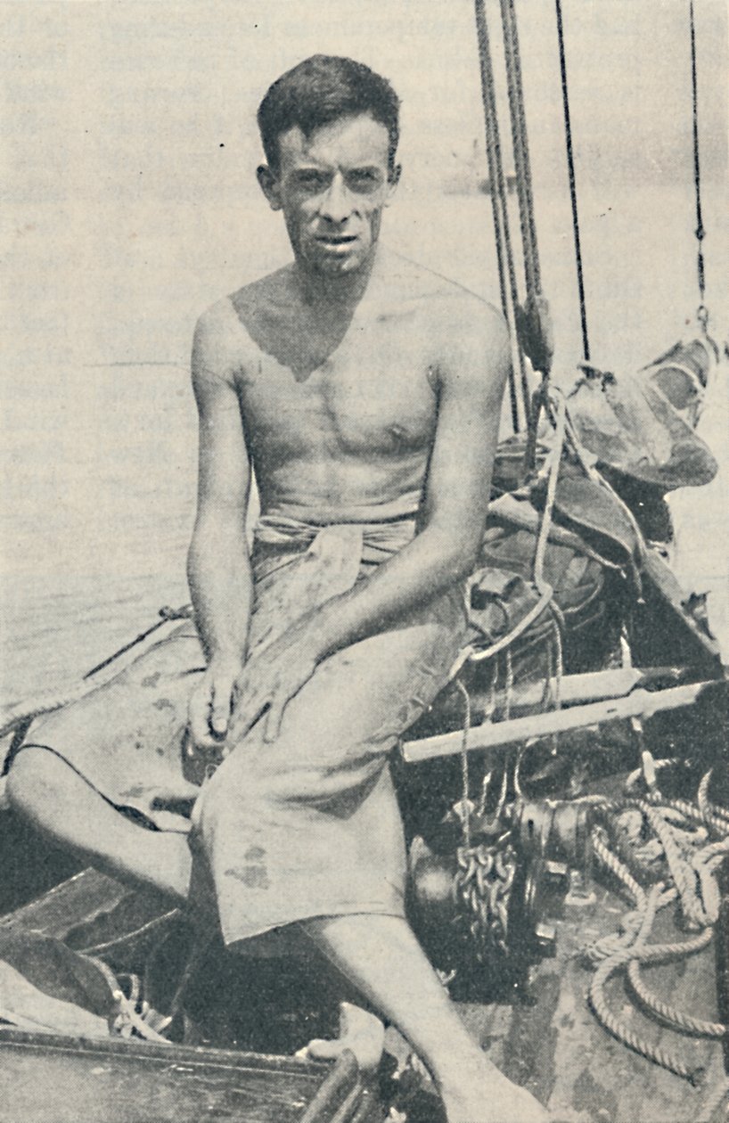 Moderní Ulysses. Gerbault fotografoval v Suva na Fidžijských ostrovech v roce 1936 od Unbekannt