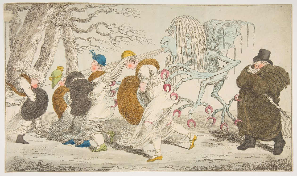 A Naked Truth, or Nipping Frost, 2. února 1803. od Unbekannt