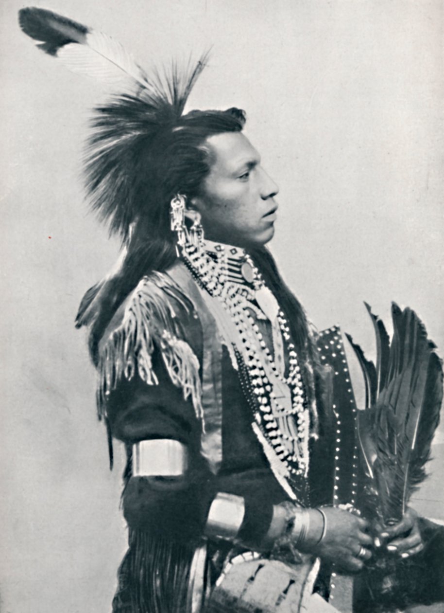 Hlavní profil severoamerických indiánů, 1912 od Unbekannt