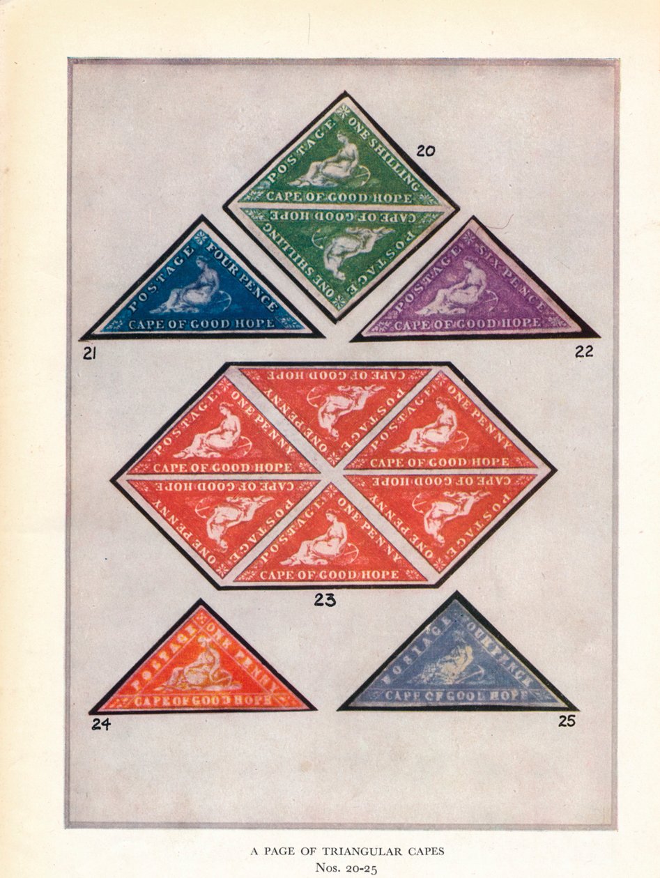 A Page of Triangular Capes No. 20-25, c1943, 1944 od Unbekannt