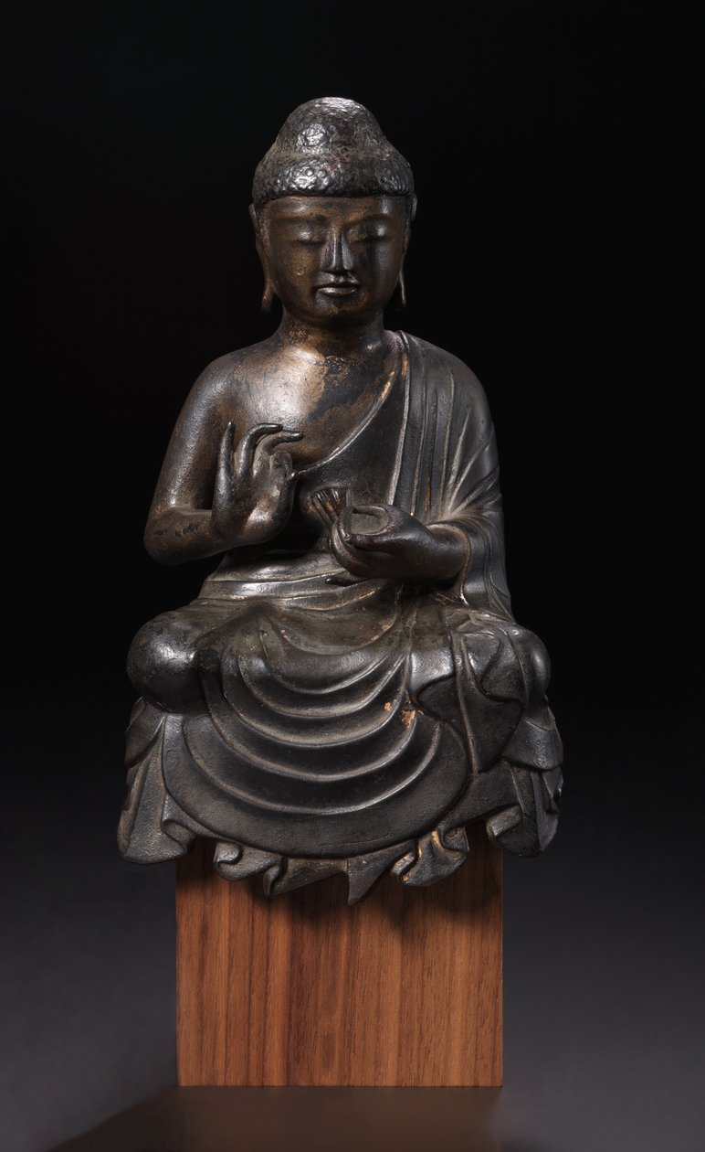 Kazající Buddha, 8. století. od Unbekannt