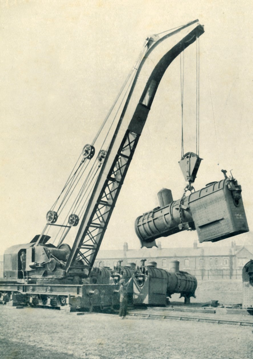 Železniční cestovní jeřáb, 1922. od Unbekannt