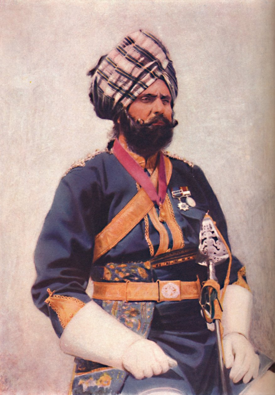 Risaldar z 16. bengálské kavalérie, 1902 od Unbekannt