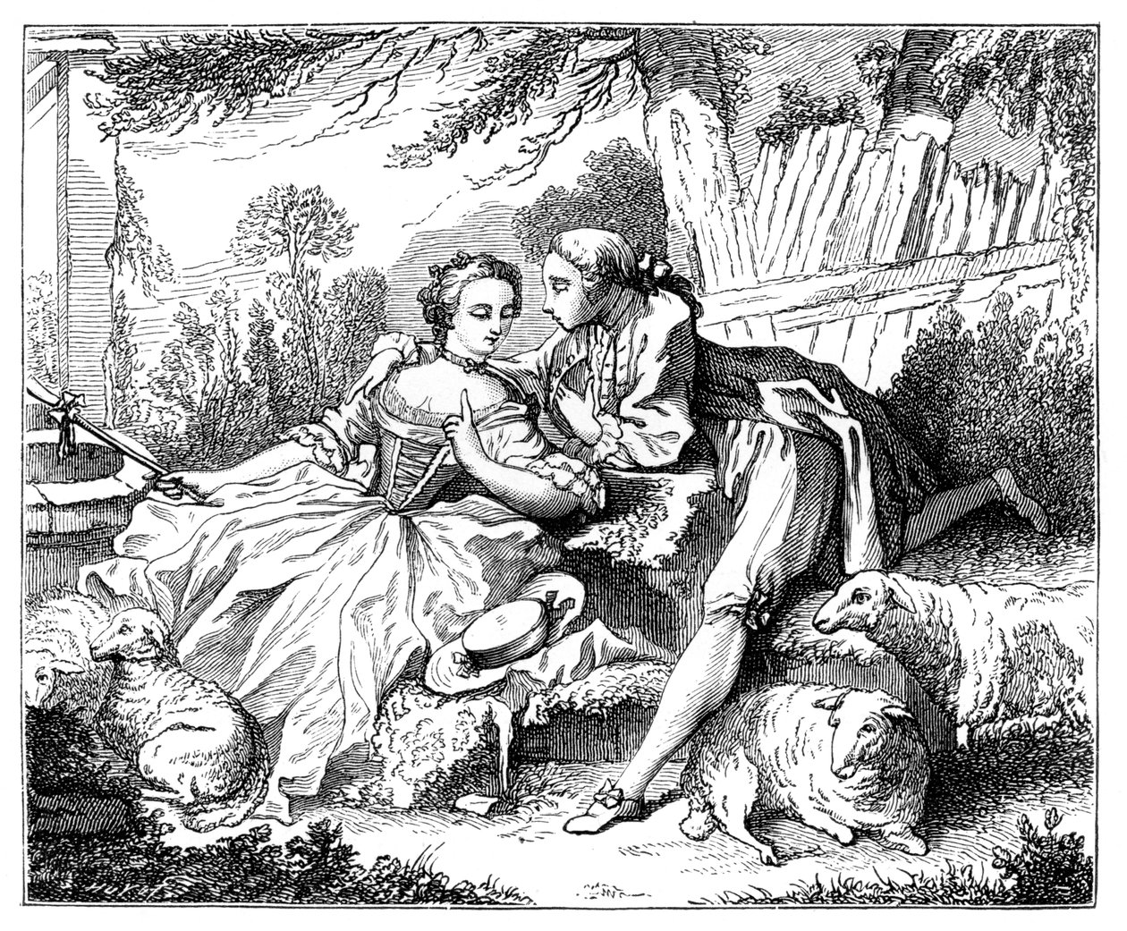 Pastýřka, 1885 od Unbekannt