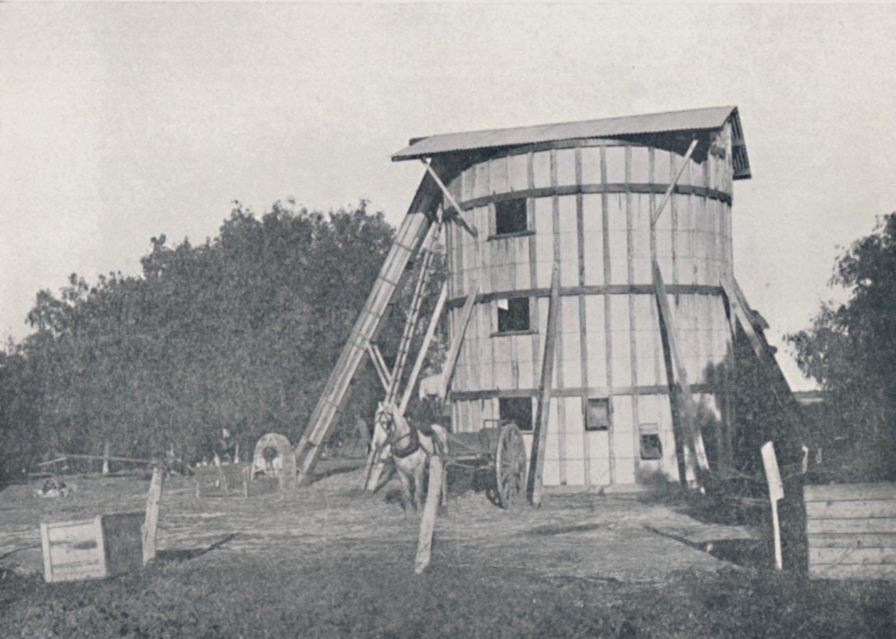 A Silo, poblíž Mildura, Victoria, 1923. od Unbekannt