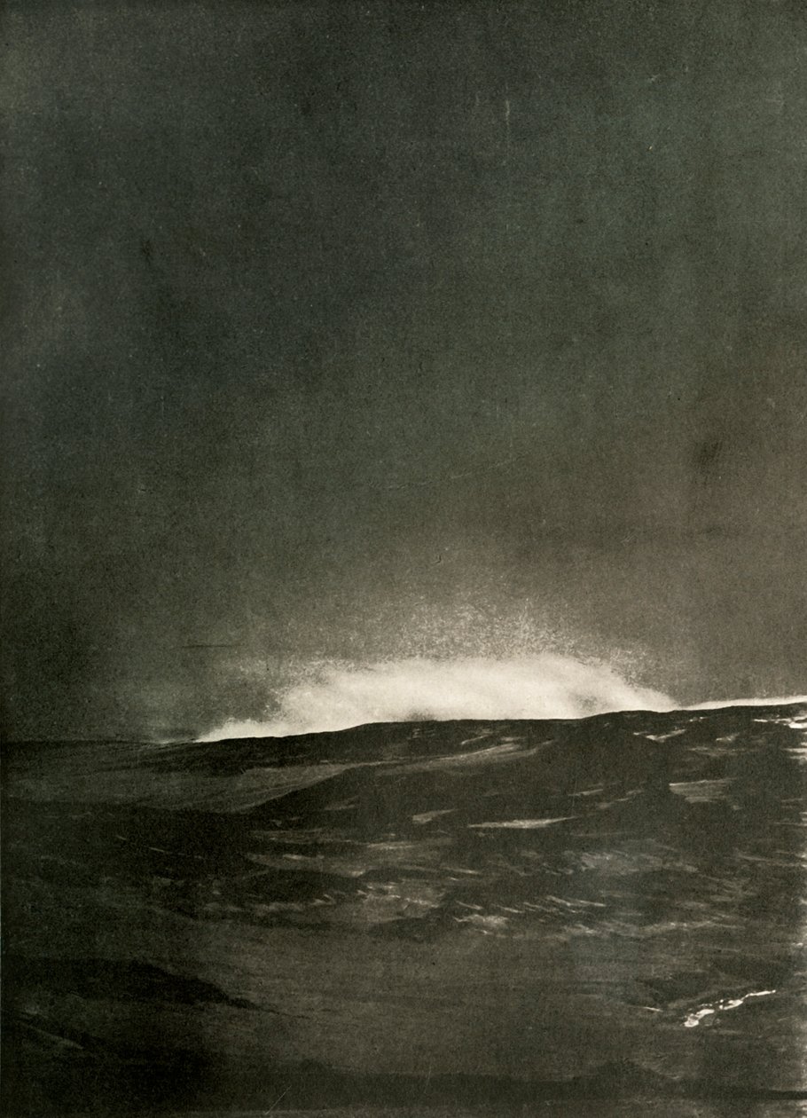 Výbuch páry na Mount Bird, c1908, 1909. od Unbekannt