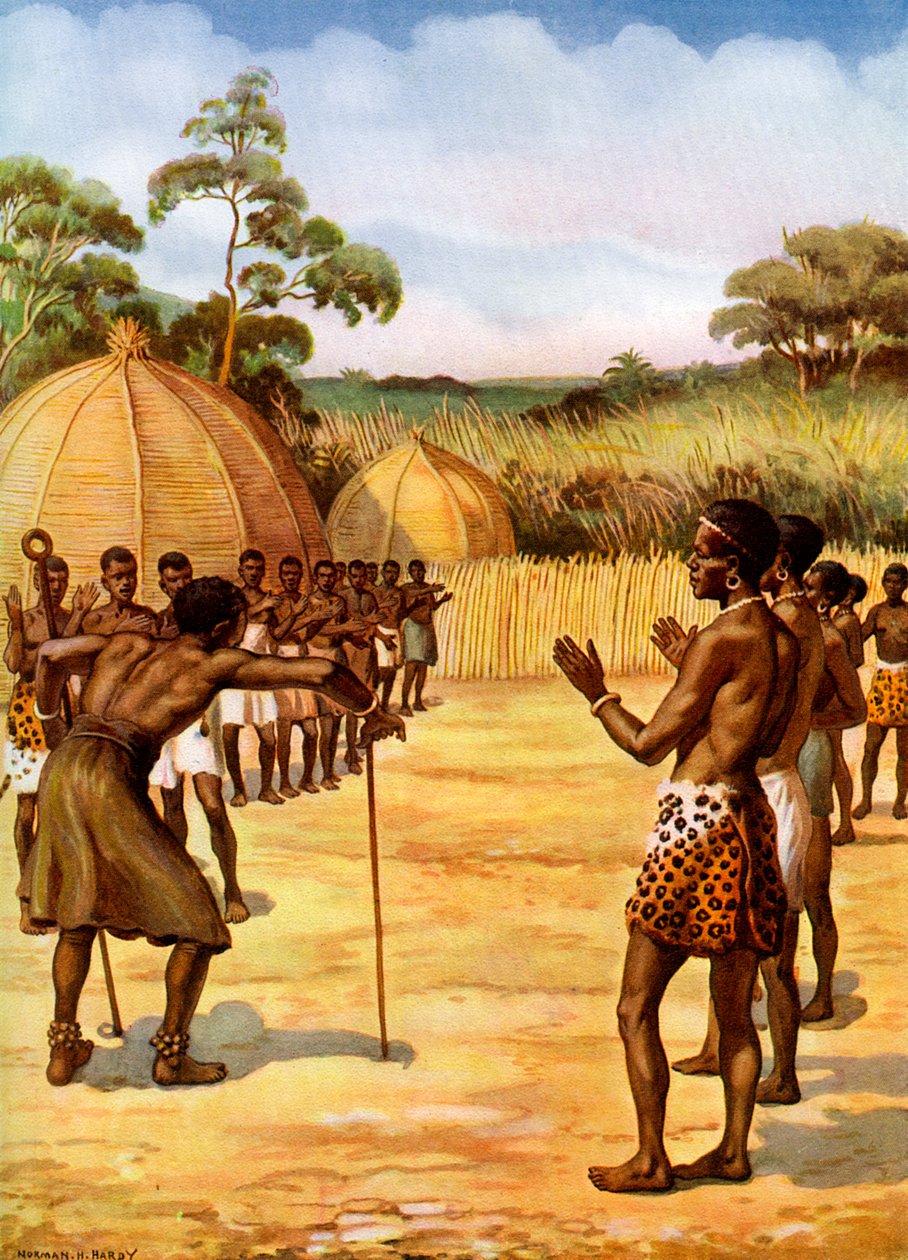Svazijský čaroděj, Afrika od Unbekannt