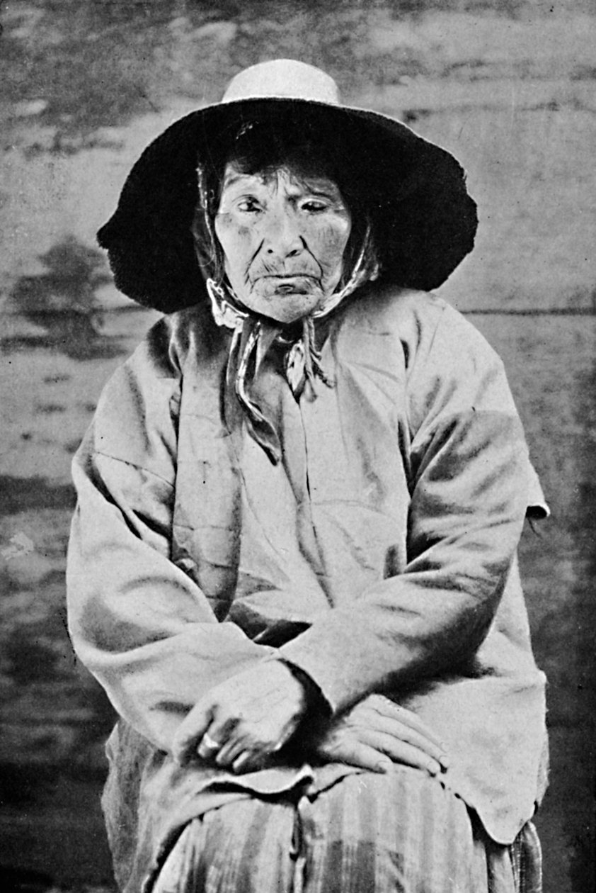 Tlingitská žena z Aljašky, 1912 od Unbekannt