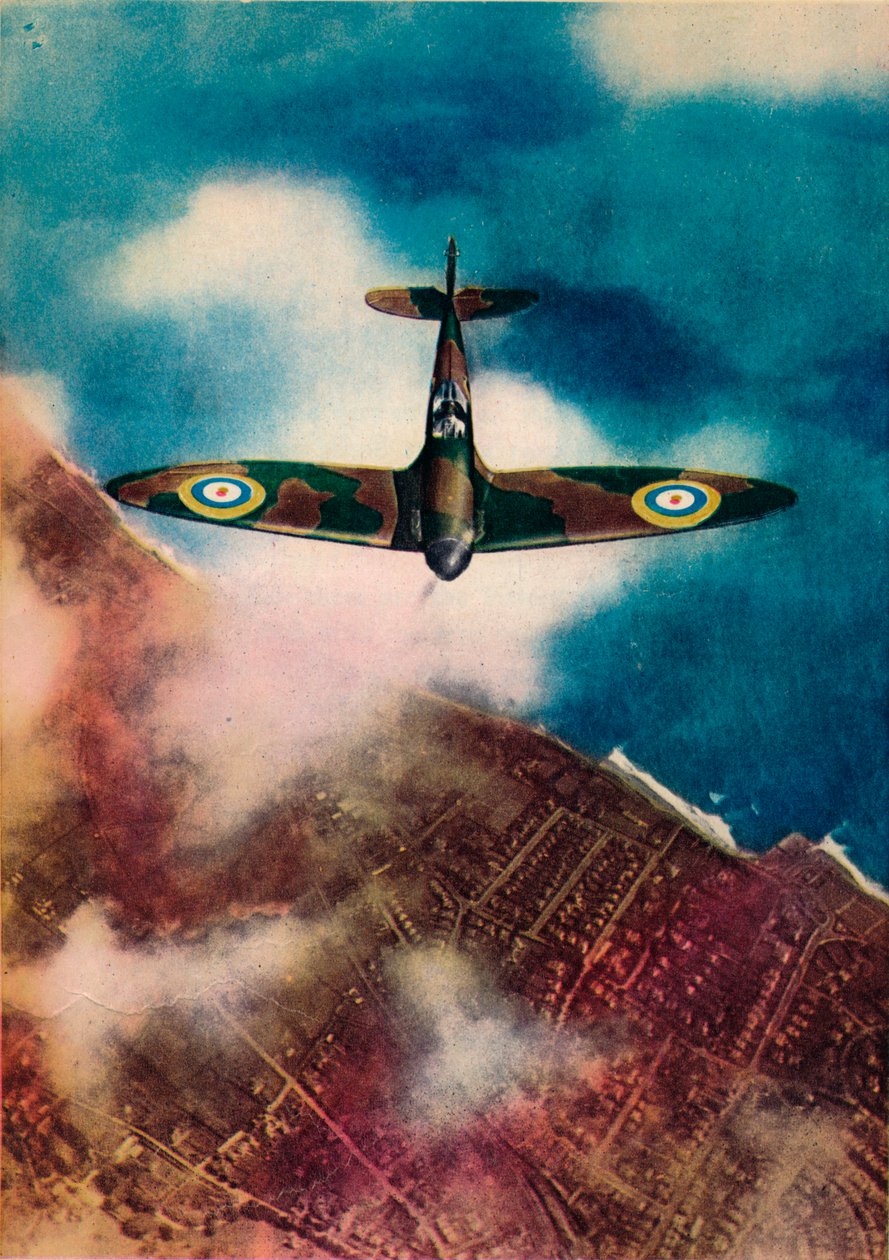 A Vickers Supermarine Spitfire, 1940 od Unbekannt