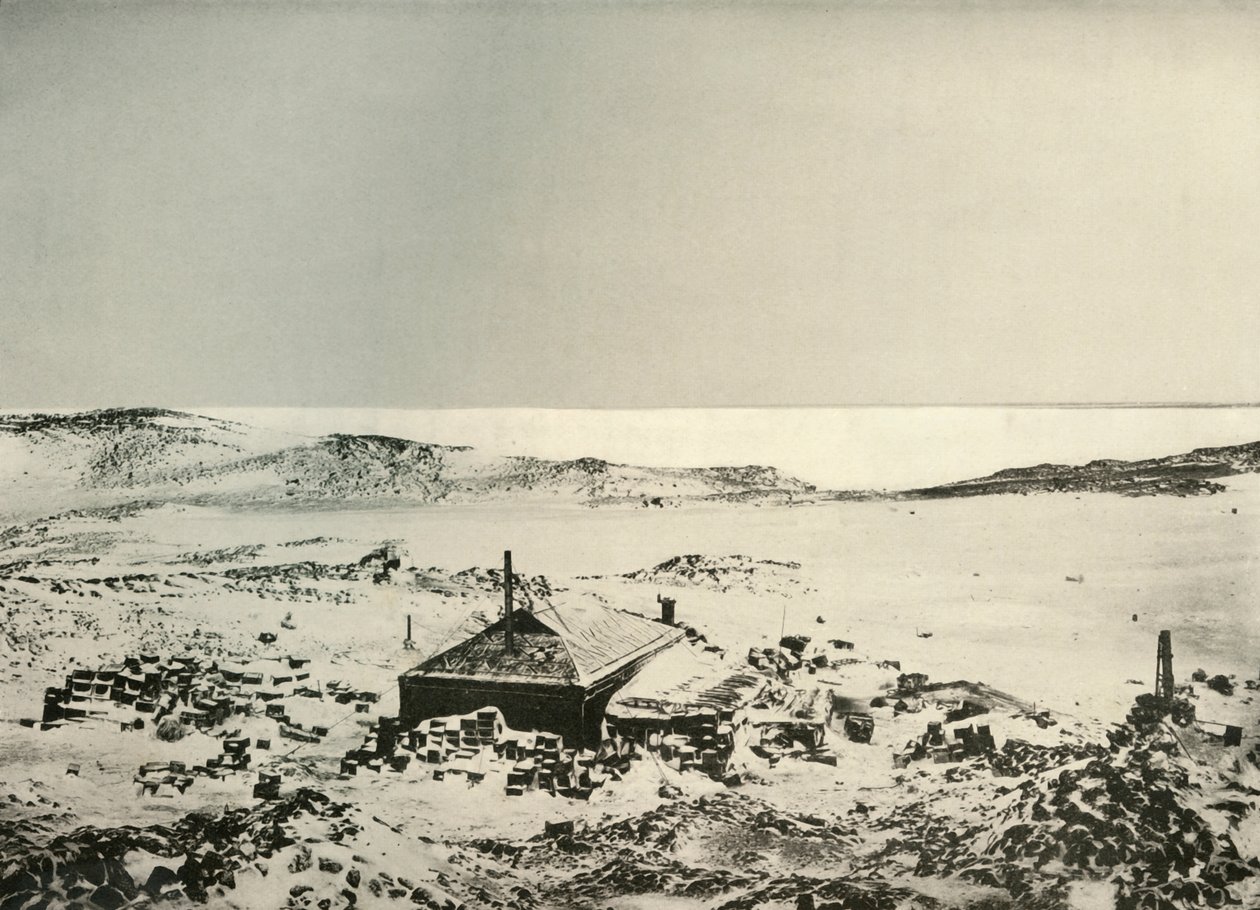 Pohled na chatu při pohledu na sever., c1908, 1909. od Unbekannt