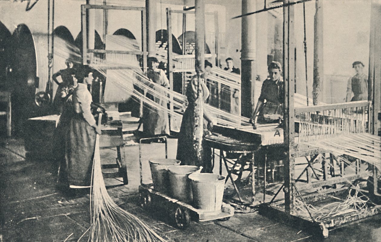 Závod na výrobu voskových kuželek, 1917 od Unbekannt