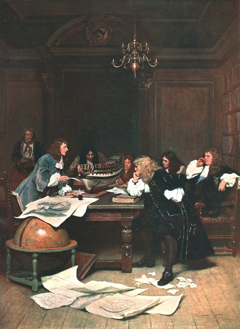 Bič na Van Tromp, admirality, 1883, c1902. od Unbekannt