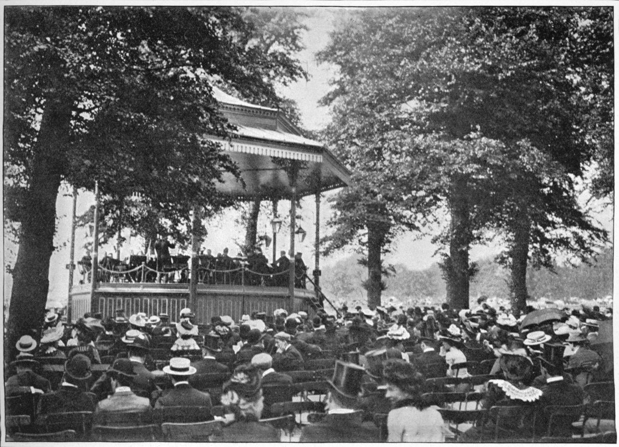 Kapela v Hyde Parku, Londýn, c1901 1901 od Unbekannt