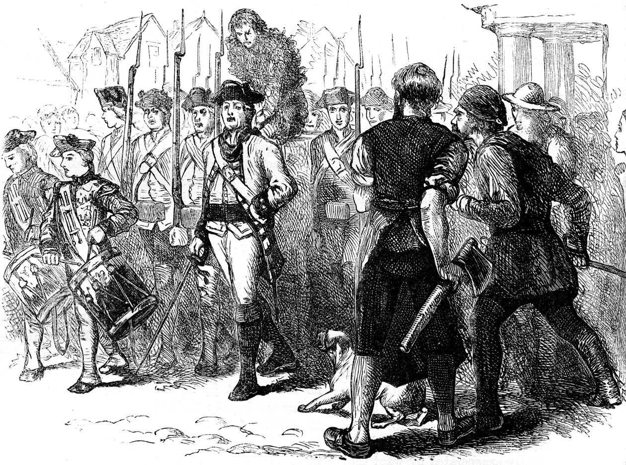 Krajan dehtovaný a opeřený, Amerika, sedmdesátá léta r. 1880 od Unbekannt