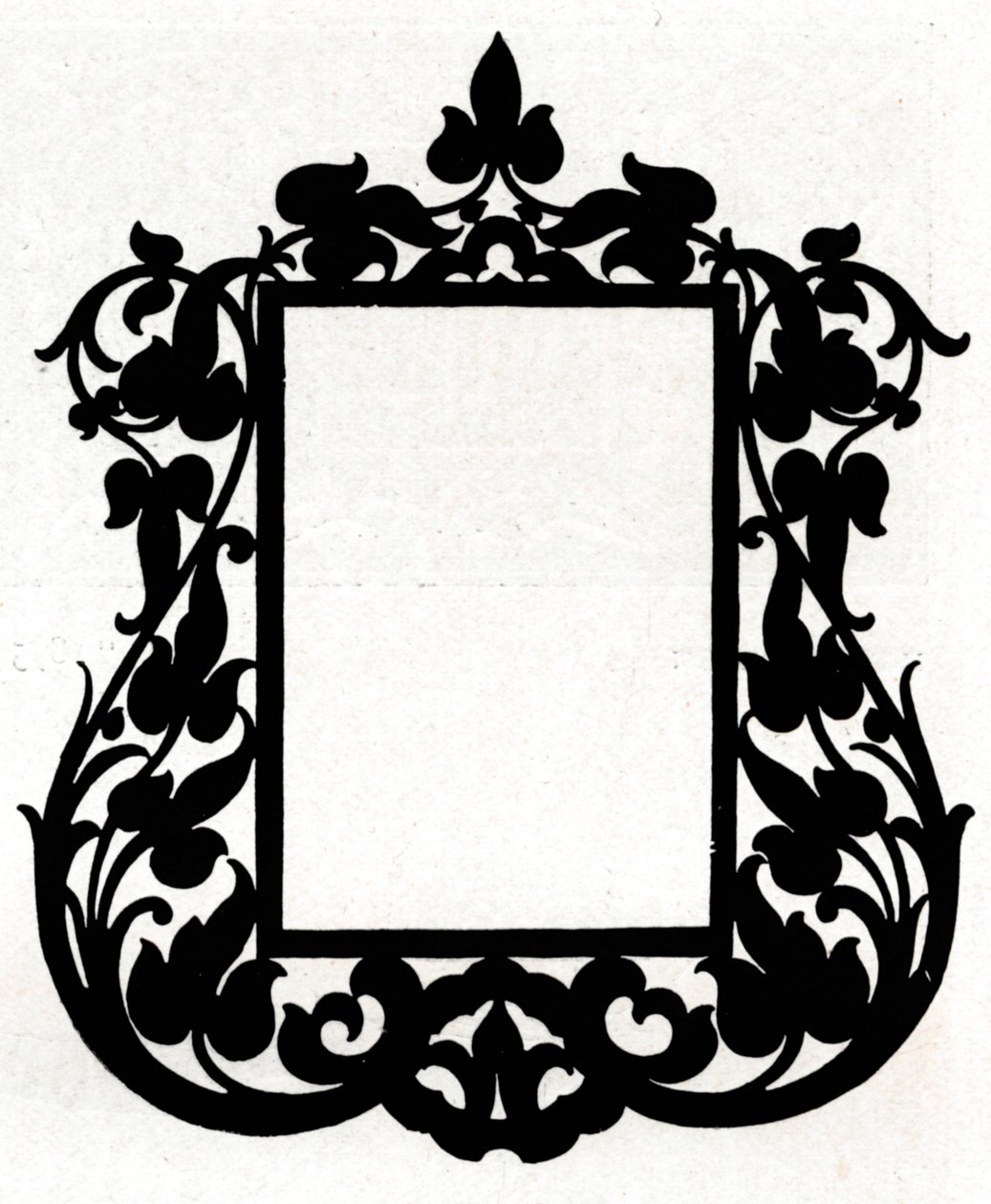 Návrh na rám obrazu s názvem Estetický, 1898 od Unbekannt