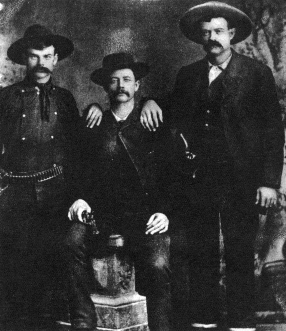 Sporná fotografie vlakového lupiče a psance Sama Basse, c1877-1878 1954 od Unbekannt