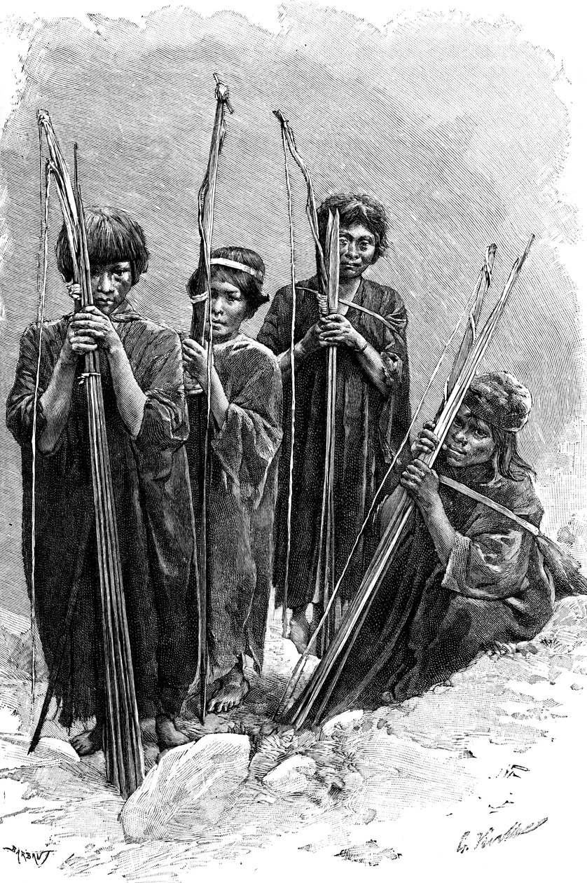 Skupina Antis Ashaninkas, Peru, 1895 od Unbekannt