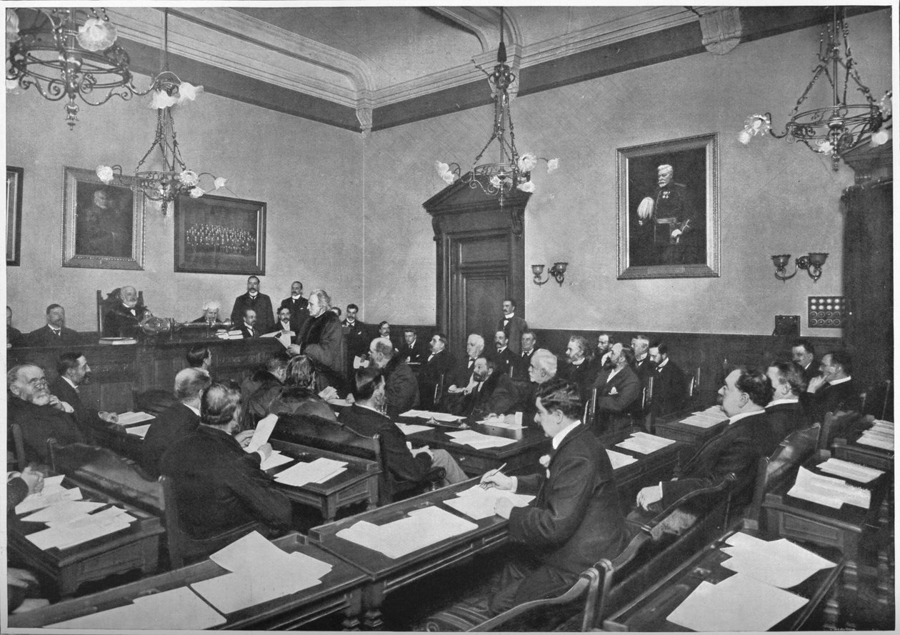 Setkání Rady Hammersmith Borough, c1903 1903 od Unbekannt